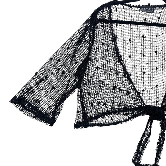 light mesh black bolero by Gitane - Picture 10 of 12